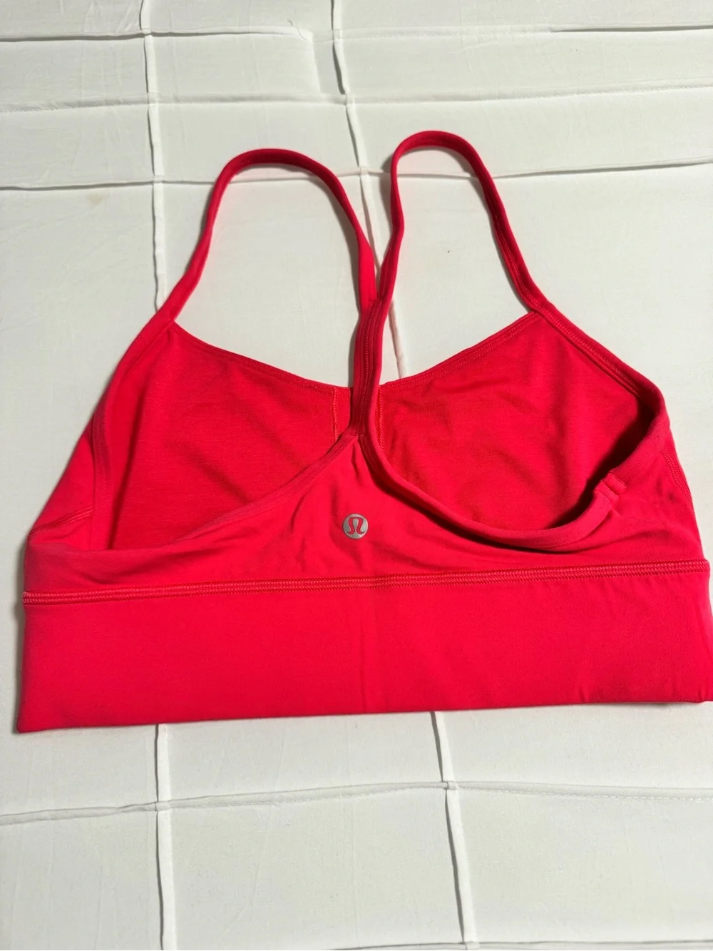 Lululemon Hot Pink Strappy Light-Support Sports Bra